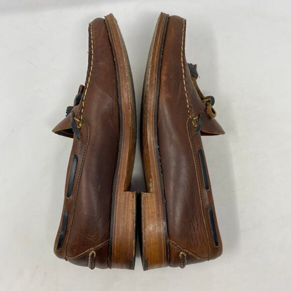 Eastland Vintage Brown Leather Loafer Made in USA Mens Size 10.5 - Picture 8 of 8